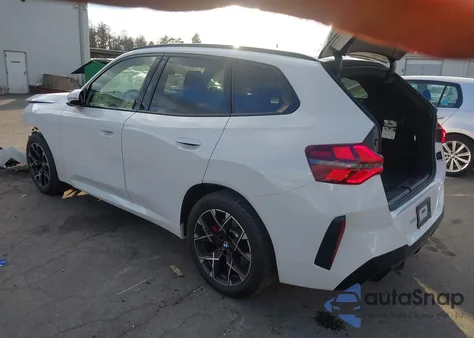 2025 BMW X3 30 xDrive z USA, uszkodzony, nr VIN 5UX53GP04S9Y74280